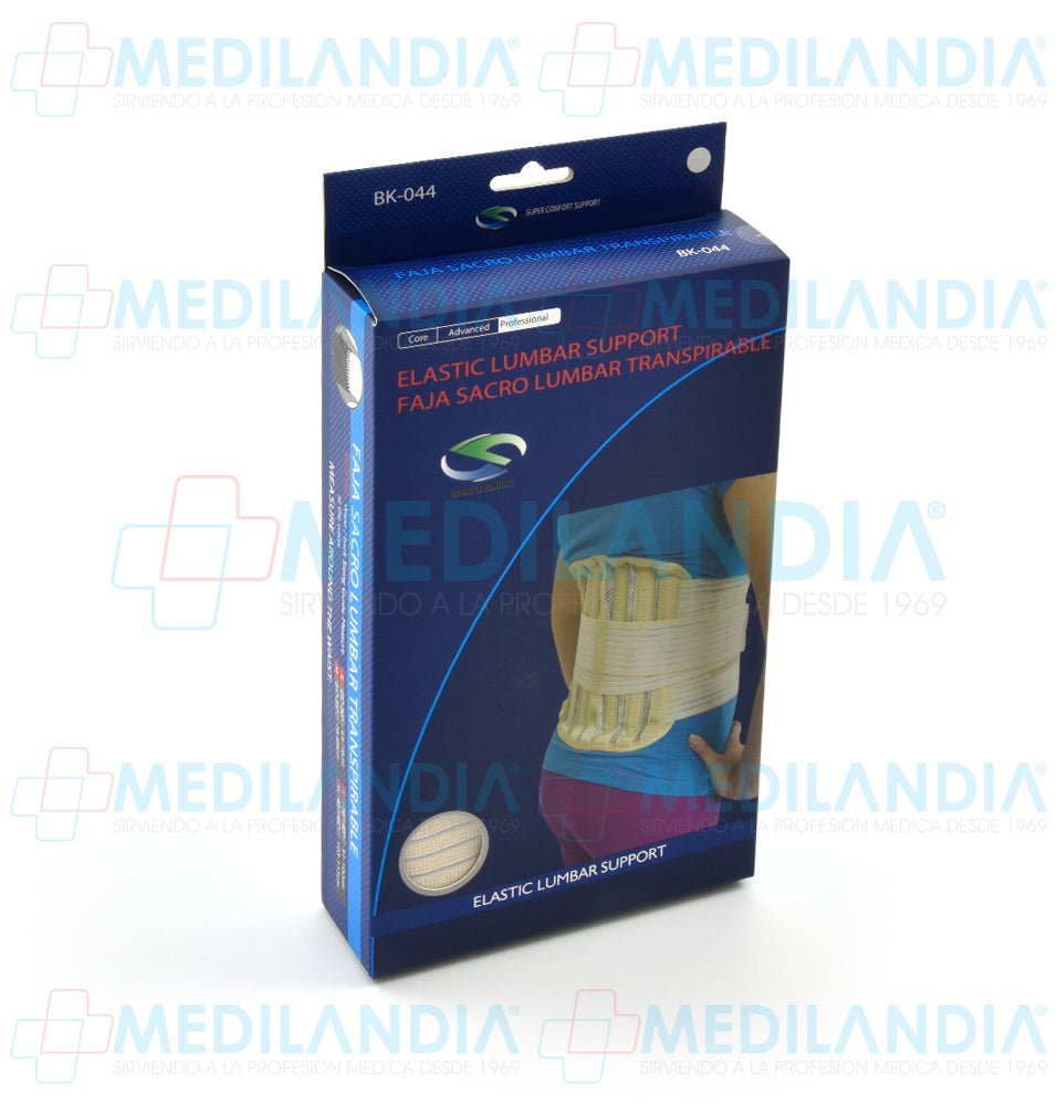 Faja sacro lumbar transitable con varillas rígidas posteriores - Faja - SUPER CONFORT- MEDILANDIA | Tienda de productos y equipos médicos de calidad en México | Soluciones profesionales para clínicas, hospitales y consultorios.