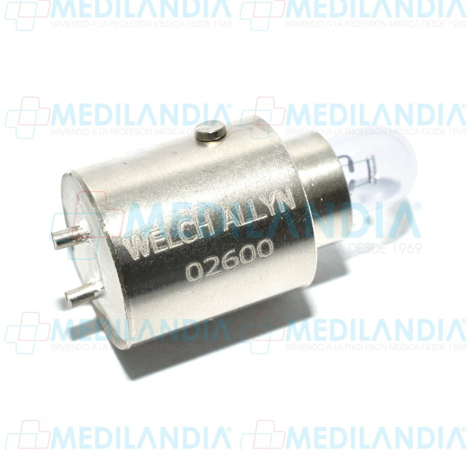 Foco Welch Allyn 02600 02600 - u 6v - Foco - WELCH ALLYN - MEDILANDIA | Tienda de productos médicos