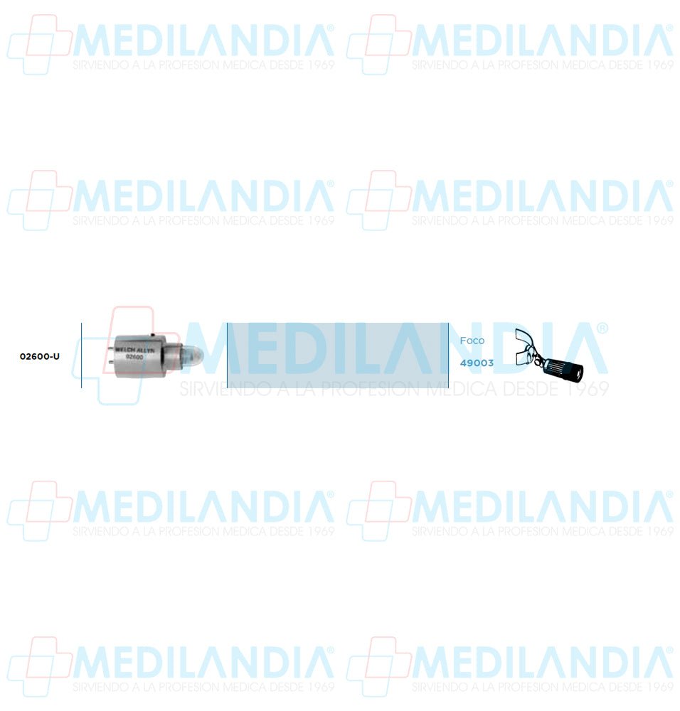 Foco Welch Allyn 02600 02600 - u 6v - Foco - WELCH ALLYN - MEDILANDIA | Tienda de productos médicos