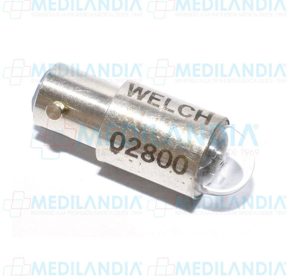 Foco Welch Allyn 02800 02800 - u 2v - Foco - WELCH ALLYN - MEDILANDIA | Tienda de productos médicos