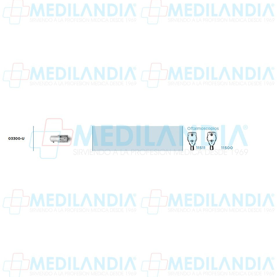 Foco Welch Allyn 03300 03300 - u 2.5v - Foco - WELCH ALLYN - MEDILANDIA | Tienda de productos médicos