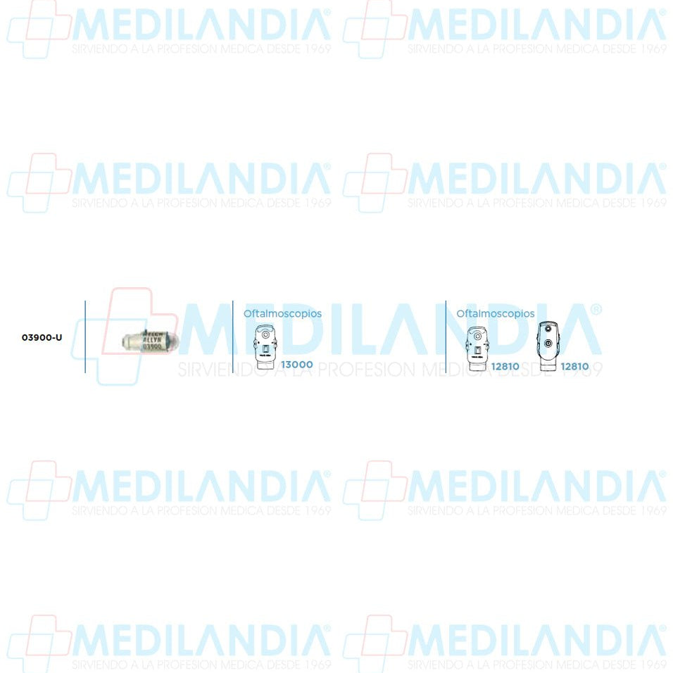 Foco Welch Allyn 03900 03900 - u 2.5v - Foco - WELCH ALLYN - MEDILANDIA | Tienda de productos médicos