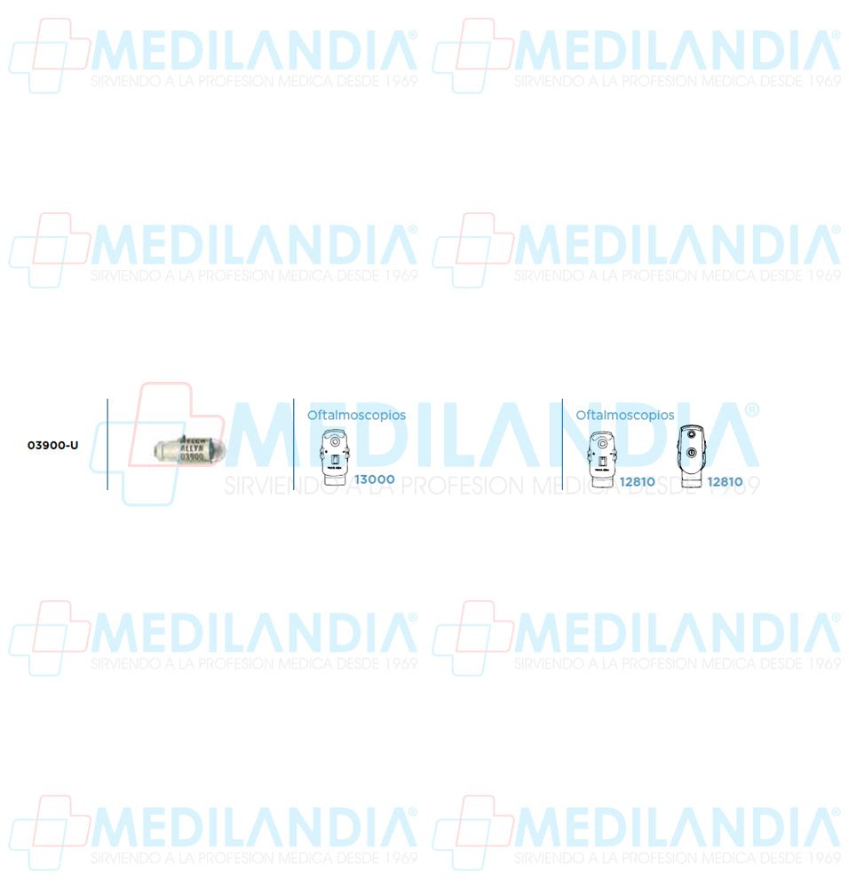 Foco Welch Allyn 03900 03900 - u 2.5v - Foco - WELCH ALLYN - MEDILANDIA | Tienda de productos médicos