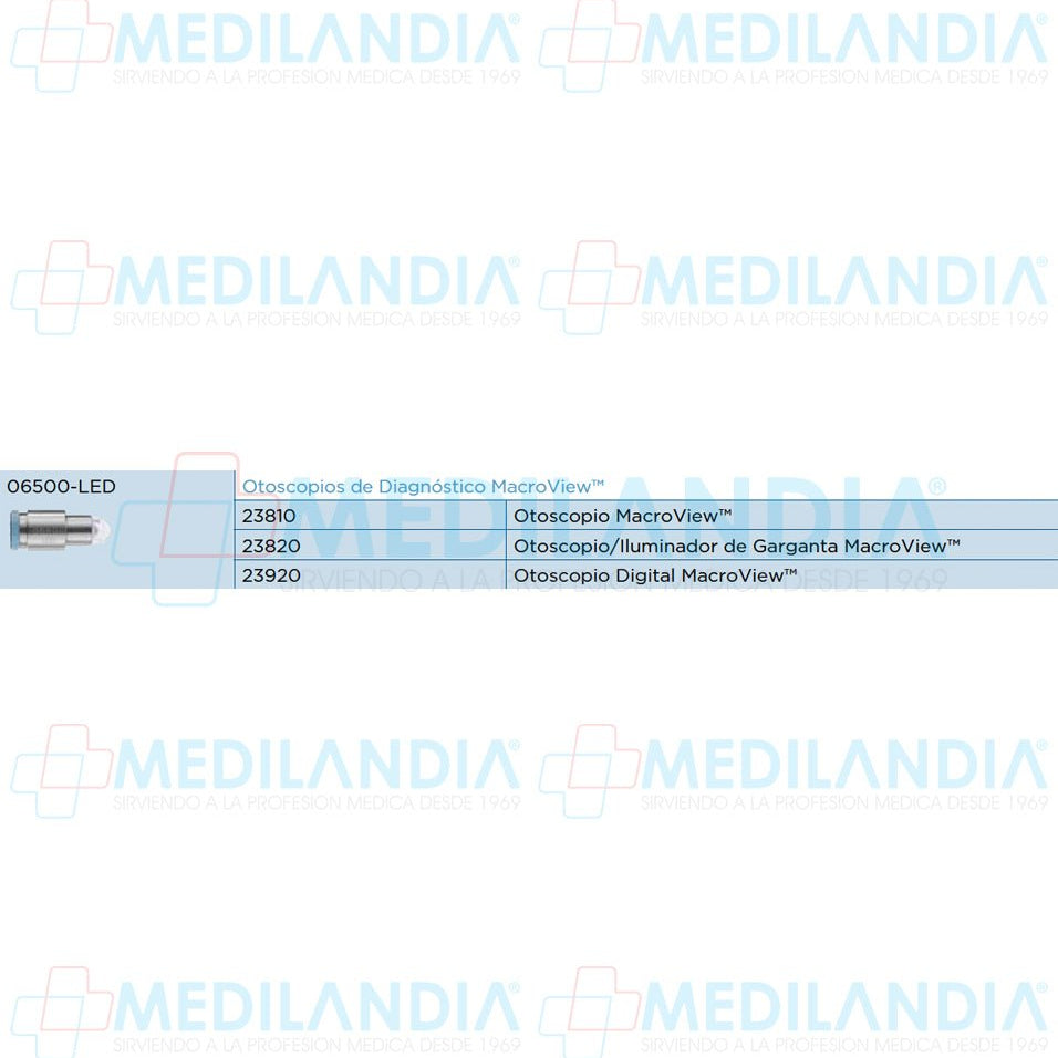 Foco Welch Allyn 06500LED 3.5v - Foco - WELCH ALLYN - MEDILANDIA | Tienda de productos médicos