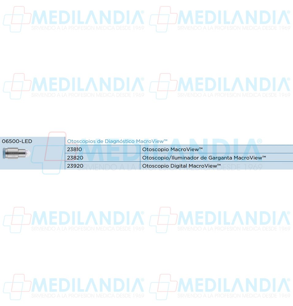Foco Welch Allyn 06500LED 3.5v - Foco - WELCH ALLYN - MEDILANDIA | Tienda de productos médicos