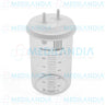 Frasco compatible con Aspirador quirúrgico de flemas y secreciones de 18L x min Mod. 7E-A - Frasco para aspirador - HERGOM- MEDILANDIA | Tienda de productos y equipos médicos de calidad en México | Soluciones profesionales para clínicas, hospitales y consultorios.