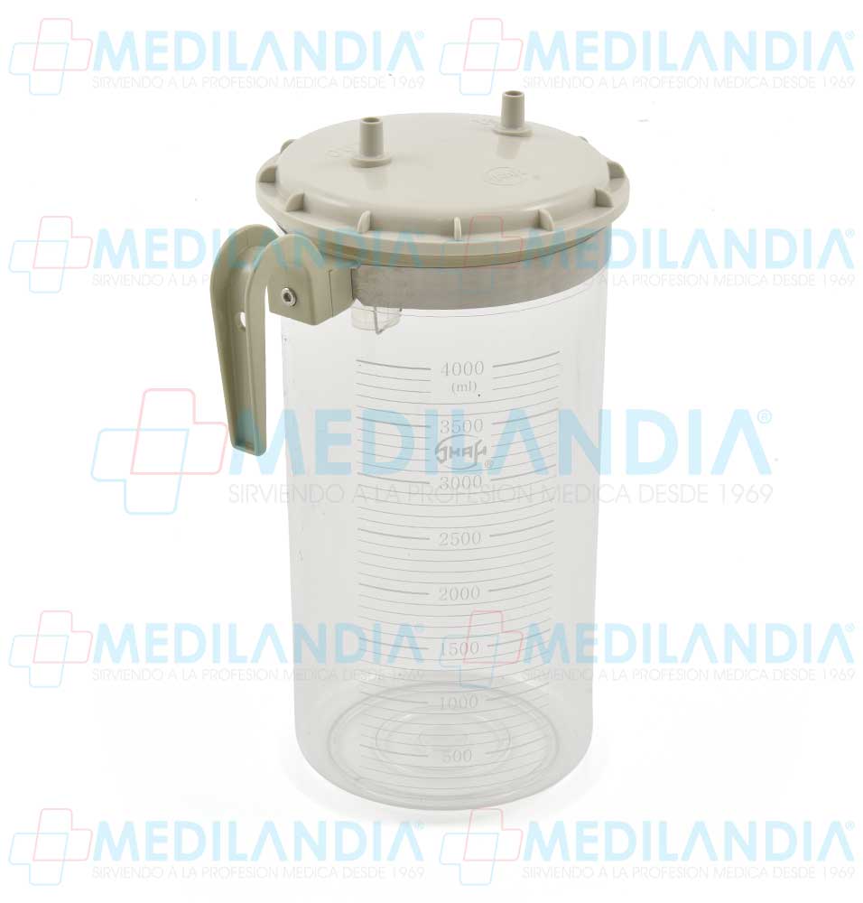 Frasco compatible con Aspirador quirúrgico para liposucción de 98L x minuto Mod. YX980D - Frasco para aspirador - SMAF- MEDILANDIA | Tienda de productos y equipos médicos de calidad en México | Soluciones profesionales para clínicas, hospitales y consultorios.