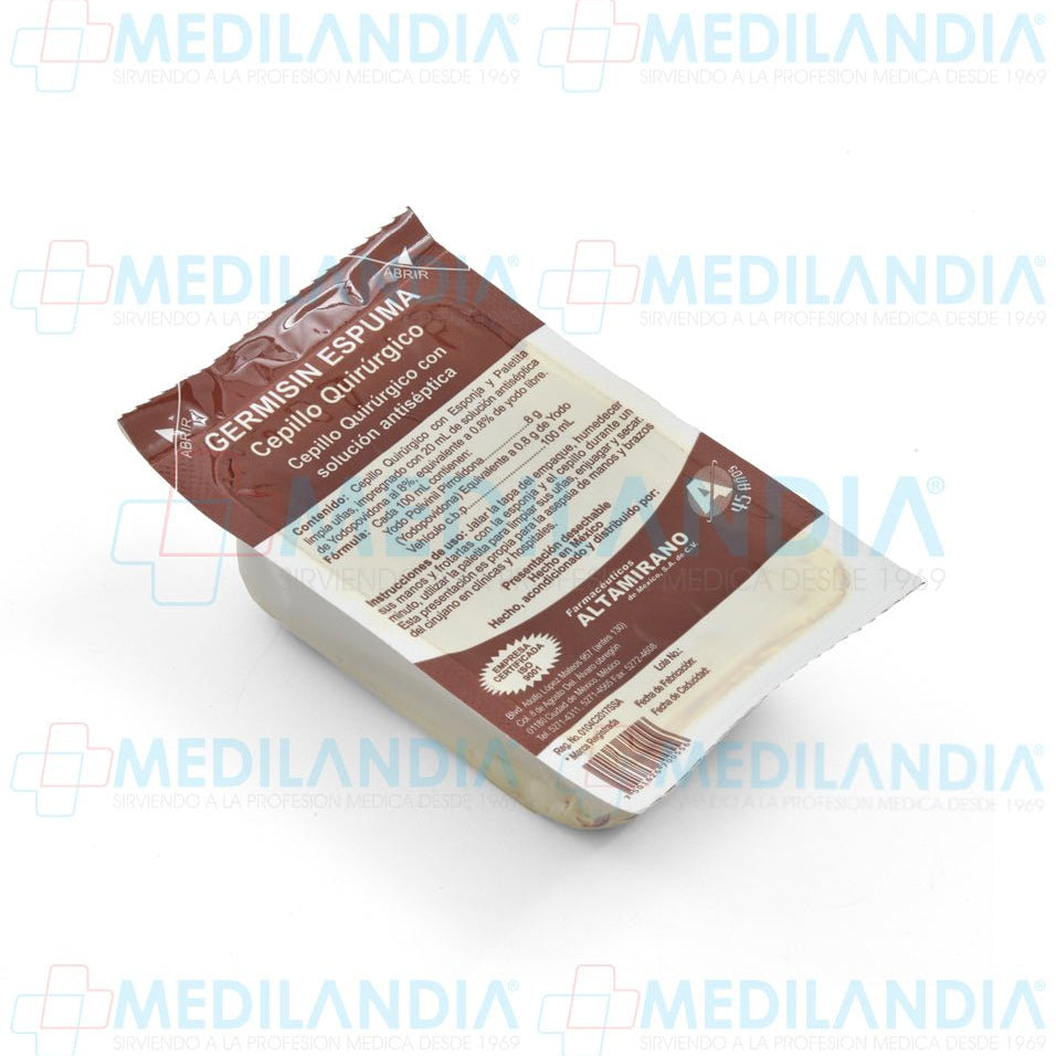 Germisin espuma NF - Solución antiséptica - ALTAMIRANO - MEDILANDIA | Tienda de productos y equipos médicos de calidad en México | Soluciones profesionales para clínicas, hospitales y consultorios.