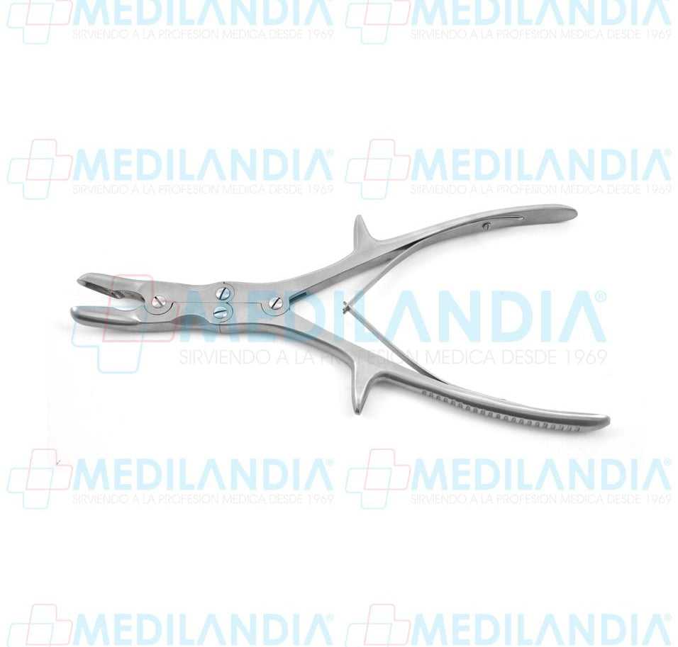 Gubia Stille Luer Rongeur doble acción curva 26 cm - Pinzas - 6B- MEDILANDIA | Tienda de productos y equipos médicos de calidad en México | Soluciones profesionales para clínicas, hospitales y consultorios.