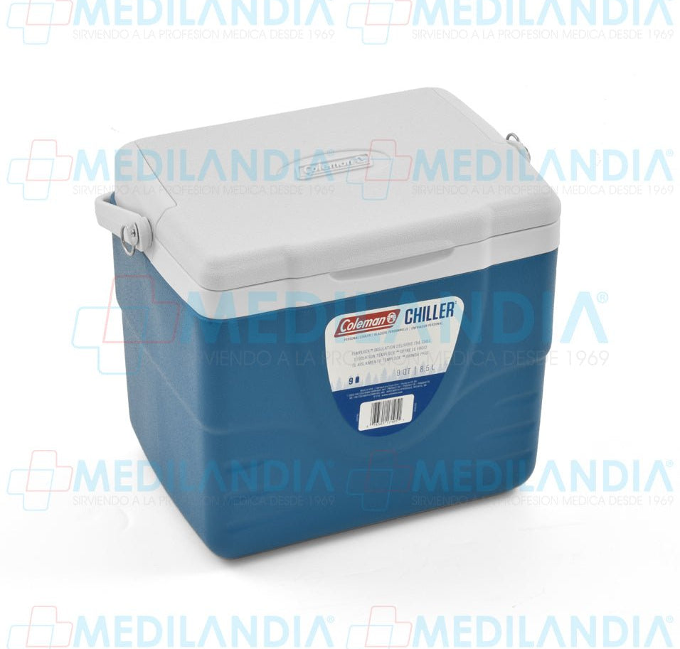 Hielera para transporte de vacunas y medicamentos con capacidad de 9 qt (8.5 lts) - Hielera para medicamentos - COLEMAN - MEDILANDIA | Tienda de productos y equipos médicos de calidad en México | Soluciones profesionales para clínicas, hospitales y consultorios.