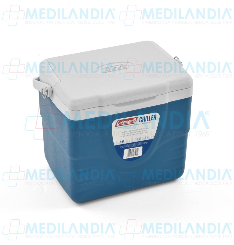 Hielera para transporte de vacunas y medicamentos con capacidad de 9 qt (8.5 lts) - Hielera para medicamentos - COLEMAN - MEDILANDIA | Tienda de productos y equipos médicos de calidad en México | Soluciones profesionales para clínicas, hospitales y consultorios.