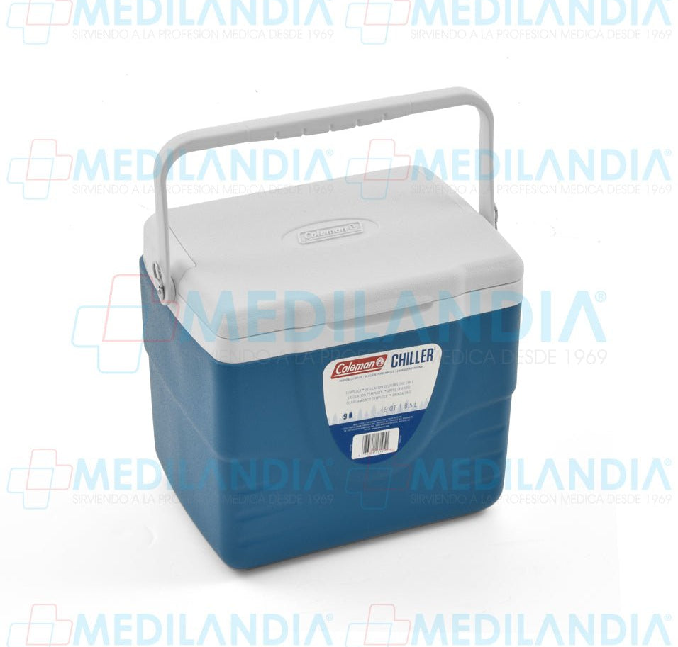 Hielera para transporte de vacunas y medicamentos con capacidad de 9 qt (8.5 lts) - Hielera para medicamentos - COLEMAN - MEDILANDIA | Tienda de productos y equipos médicos de calidad en México | Soluciones profesionales para clínicas, hospitales y consultorios.