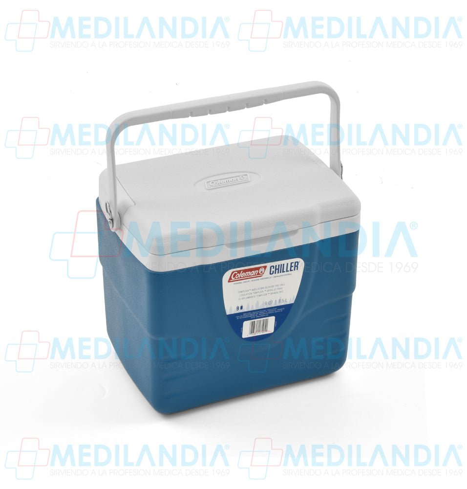 Hielera para transporte de vacunas y medicamentos con capacidad de 9 qt (8.5 lts) - Hielera para medicamentos - COLEMAN - MEDILANDIA | Tienda de productos y equipos médicos de calidad en México | Soluciones profesionales para clínicas, hospitales y consultorios.
