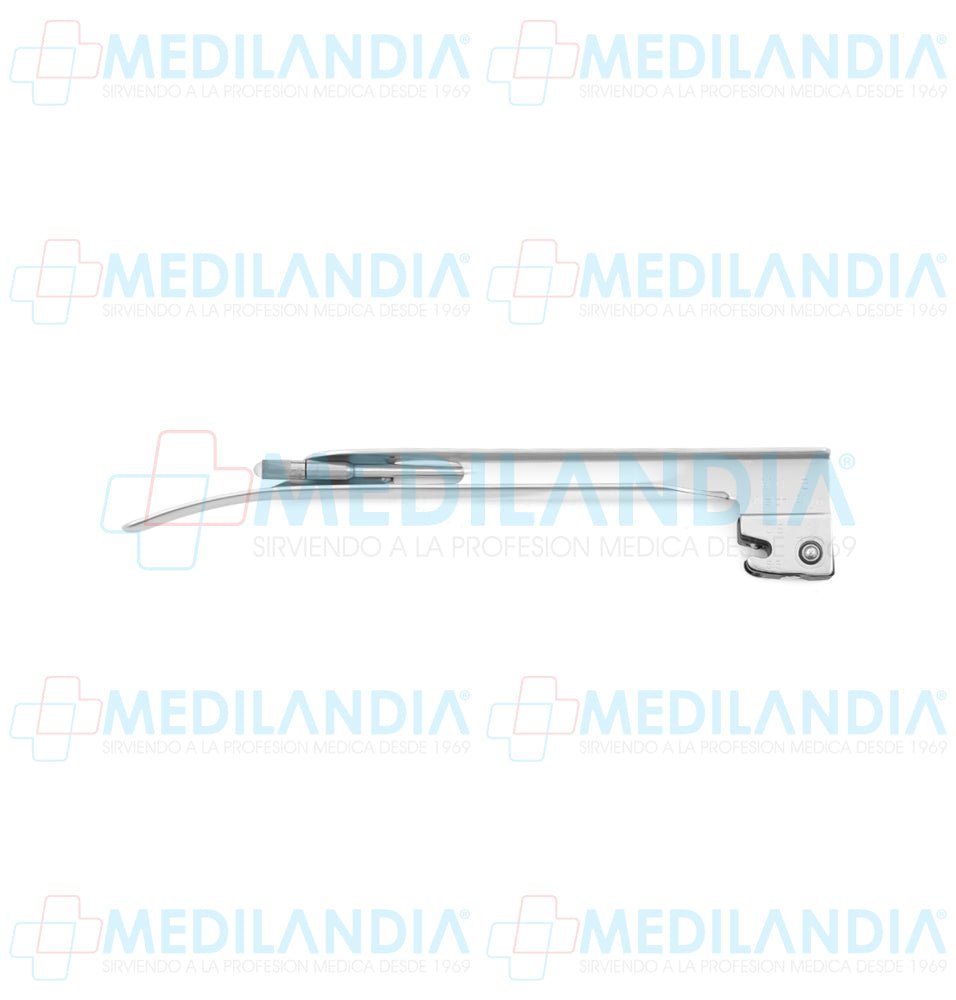 Hoja para laringoscopio (con bombillo) estándar Miller recta - Laringoscopio - WELCH ALLYN- MEDILANDIA | Tienda de productos y equipos médicos de calidad en México | Soluciones profesionales para clínicas, hospitales y consultorios.
