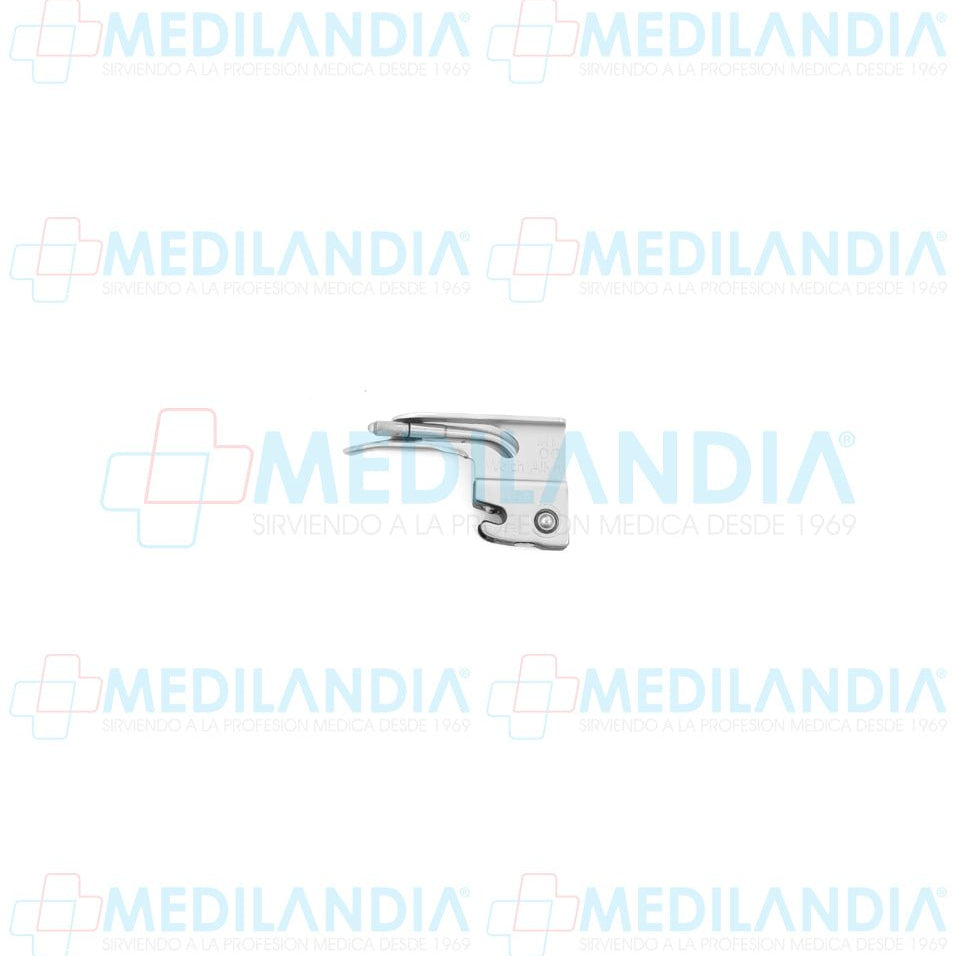 Hoja para laringoscopio (con bombillo) estándar Miller recta - Laringoscopio - WELCH ALLYN- MEDILANDIA | Tienda de productos y equipos médicos de calidad en México | Soluciones profesionales para clínicas, hospitales y consultorios.