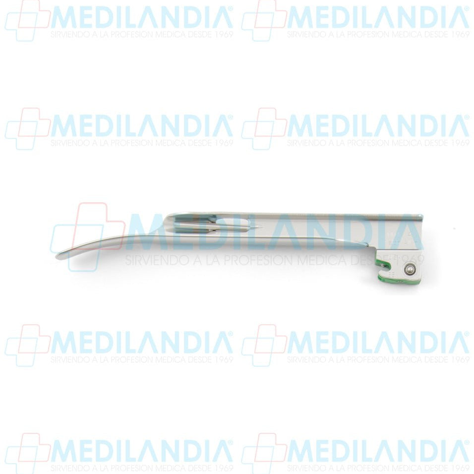 Hoja para laringoscopio recto MILLER (fibra óptica) - Laringoscopio - WELCH ALLYN- MEDILANDIA | Tienda de productos y equipos médicos de calidad en México | Soluciones profesionales para clínicas, hospitales y consultorios.