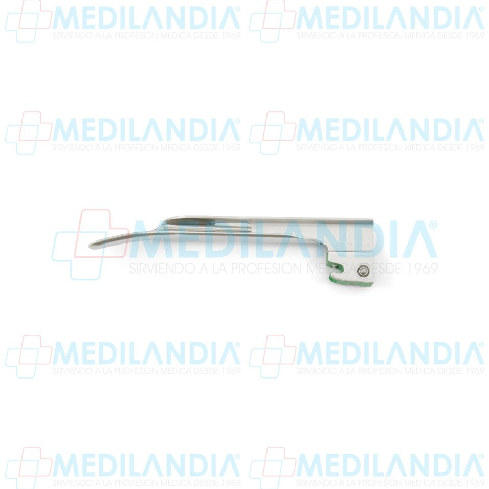 Hoja para laringoscopio recto MILLER (fibra óptica) - Laringoscopio - WELCH ALLYN- MEDILANDIA | Tienda de productos y equipos médicos de calidad en México | Soluciones profesionales para clínicas, hospitales y consultorios.