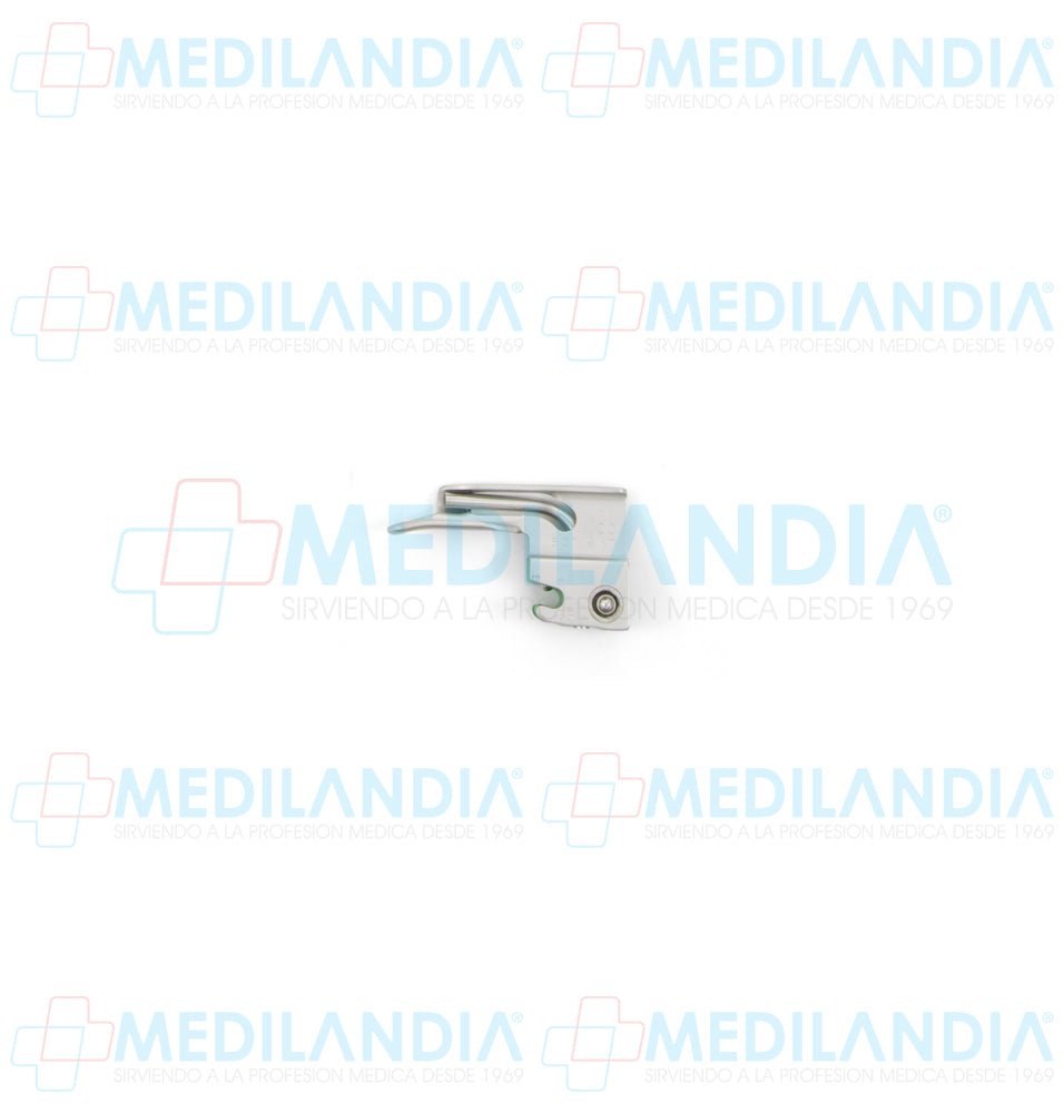 Hoja para laringoscopio recto MILLER (fibra óptica) - Laringoscopio - WELCH ALLYN- MEDILANDIA | Tienda de productos y equipos médicos de calidad en México | Soluciones profesionales para clínicas, hospitales y consultorios.