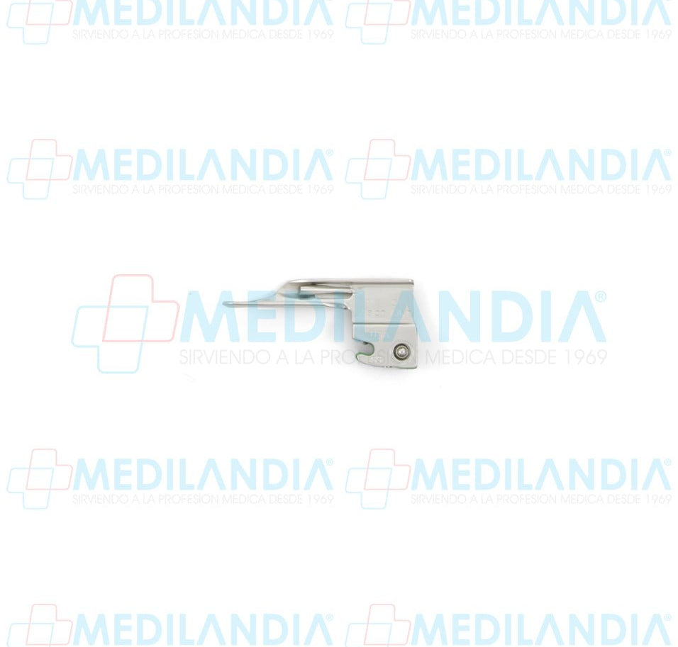 Hoja para laringoscopio recto MILLER (fibra óptica) - Laringoscopio - WELCH ALLYN- MEDILANDIA | Tienda de productos y equipos médicos de calidad en México | Soluciones profesionales para clínicas, hospitales y consultorios.