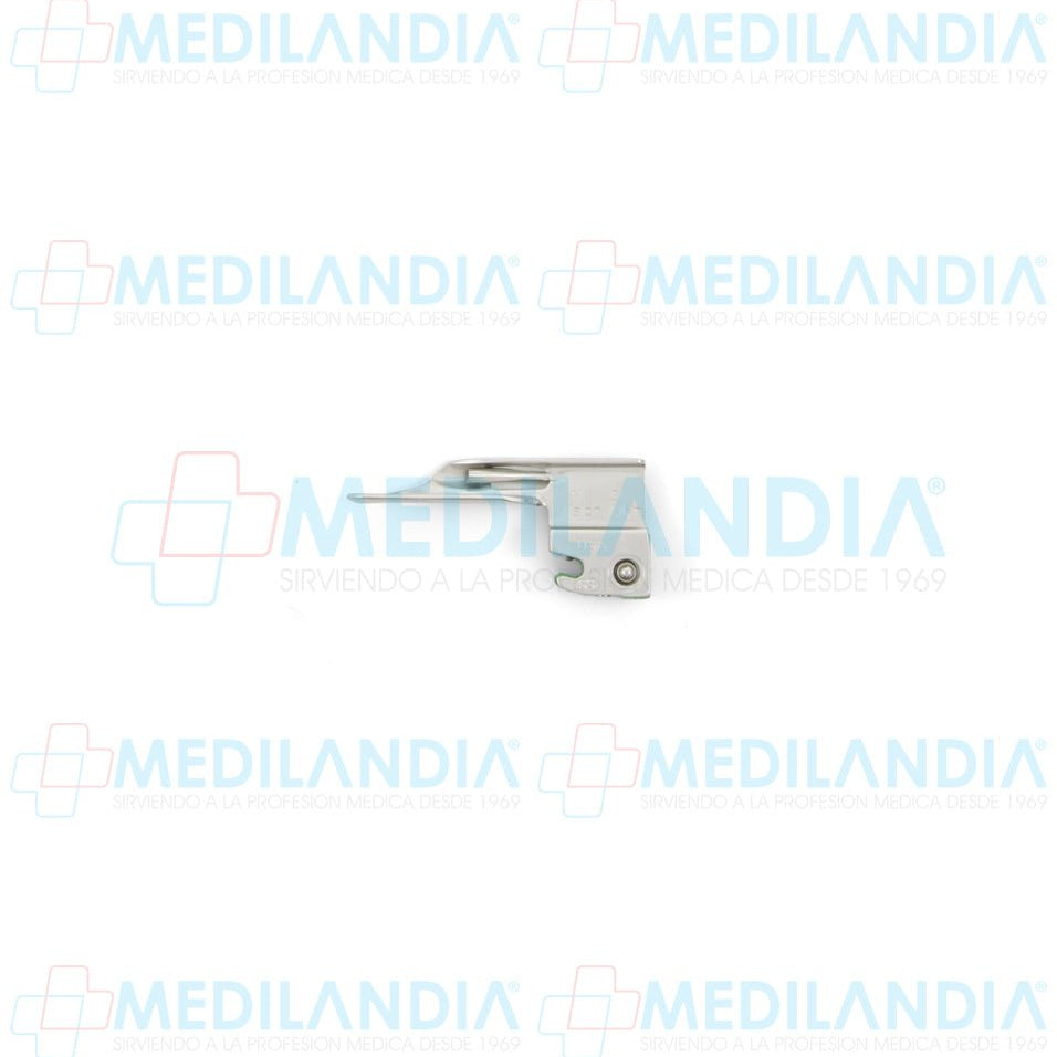 Hoja para laringoscopio recto MILLER (fibra óptica) - Laringoscopio - WELCH ALLYN- MEDILANDIA | Tienda de productos y equipos médicos de calidad en México | Soluciones profesionales para clínicas, hospitales y consultorios.