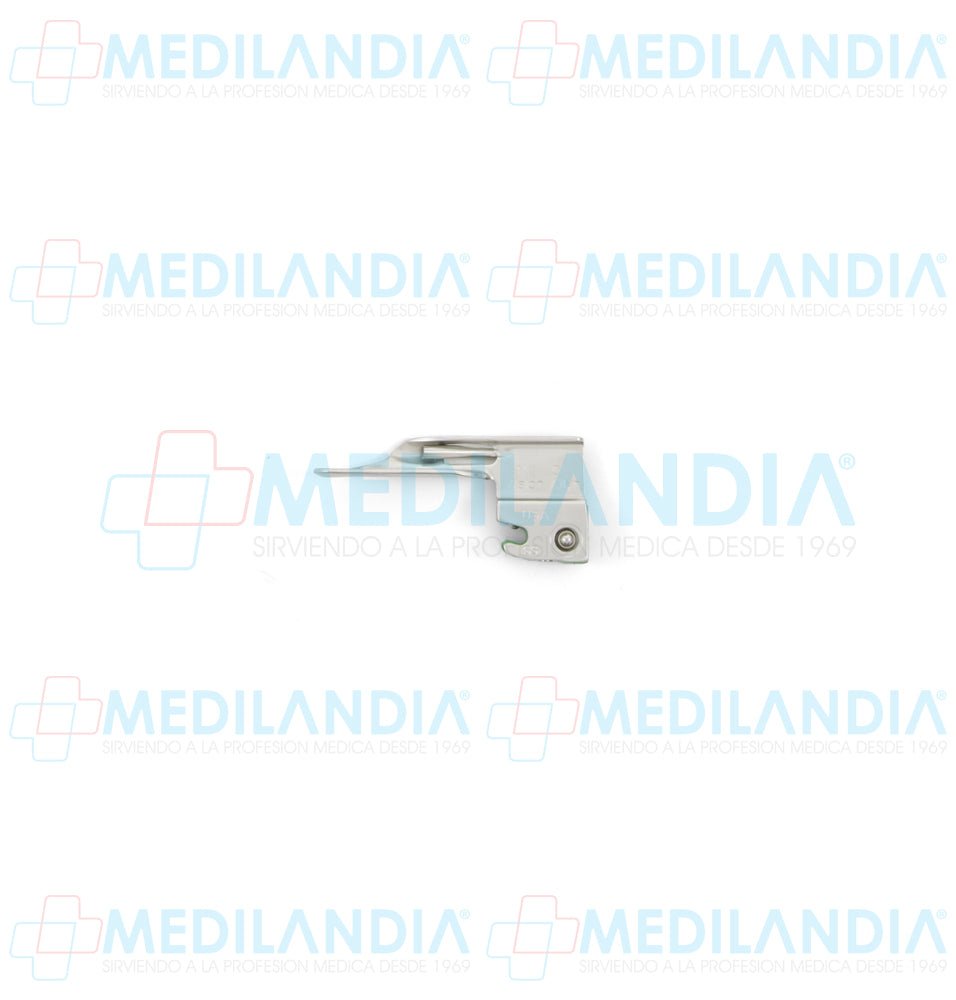 Hoja para laringoscopio recto MILLER (fibra óptica) - Laringoscopio - WELCH ALLYN- MEDILANDIA | Tienda de productos y equipos médicos de calidad en México | Soluciones profesionales para clínicas, hospitales y consultorios.