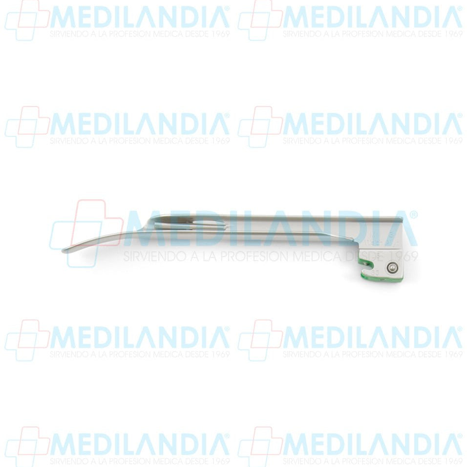 Hoja para laringoscopio recto MILLER (fibra óptica) - Laringoscopio - WELCH ALLYN- MEDILANDIA | Tienda de productos y equipos médicos de calidad en México | Soluciones profesionales para clínicas, hospitales y consultorios.