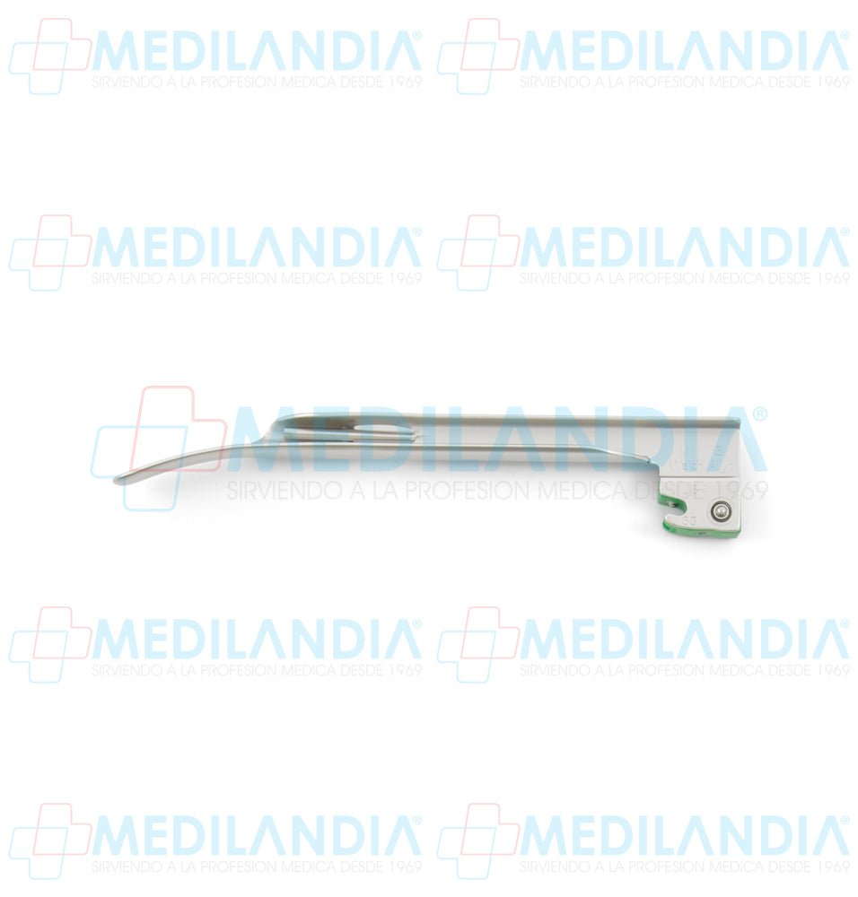Hoja para laringoscopio recto MILLER (fibra óptica) - Laringoscopio - WELCH ALLYN- MEDILANDIA | Tienda de productos y equipos médicos de calidad en México | Soluciones profesionales para clínicas, hospitales y consultorios.