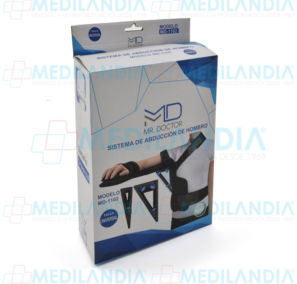 Inmovilizador abductor de hombro con almohadilla para soporte de posiciones graduable - Inmovilizador - MR DOCTOR- MEDILANDIA | Tienda de productos y equipos médicos de calidad en México | Soluciones profesionales para clínicas, hospitales y consultorios.
