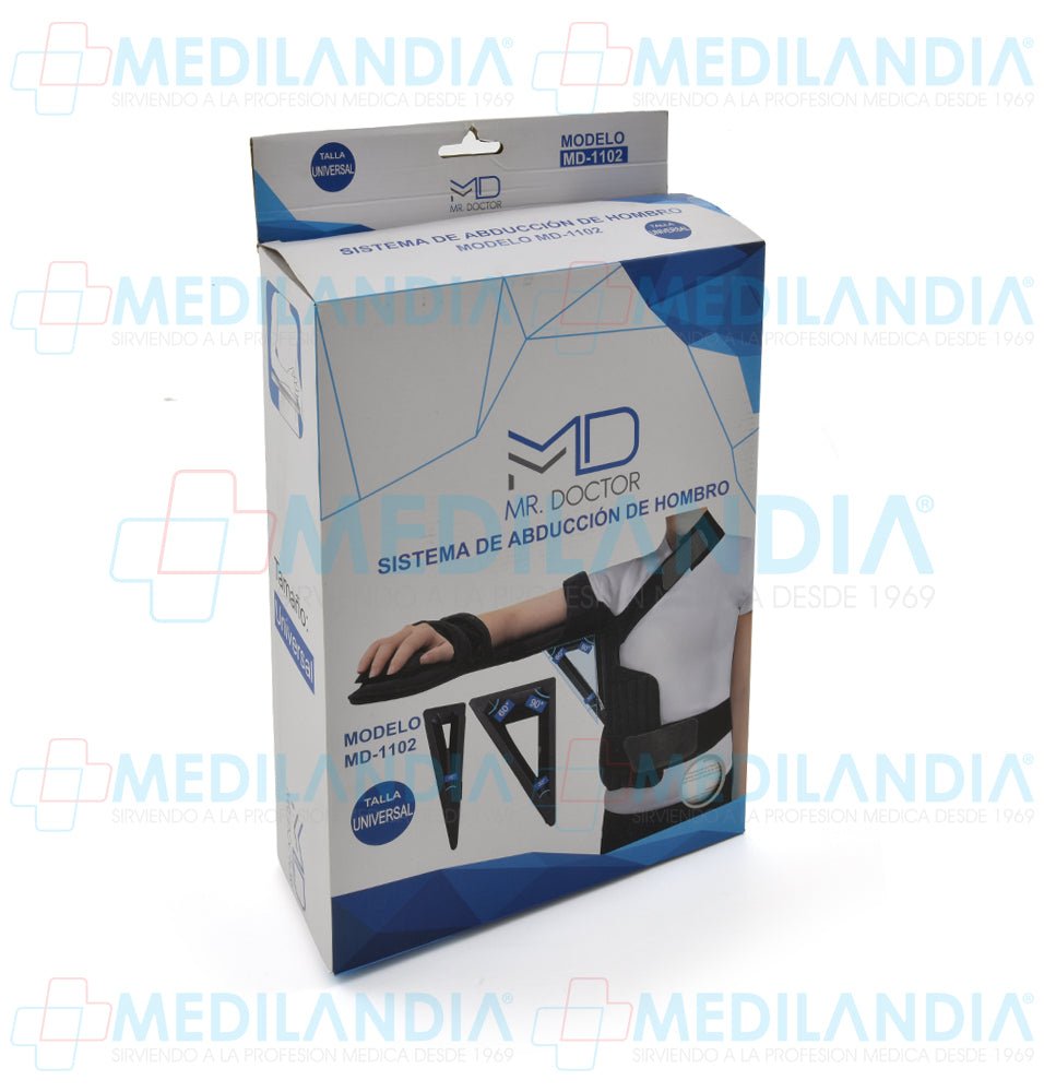 Inmovilizador abductor de hombro con almohadilla para soporte de posiciones graduable - Inmovilizador - MR DOCTOR- MEDILANDIA | Tienda de productos y equipos médicos de calidad en México | Soluciones profesionales para clínicas, hospitales y consultorios.
