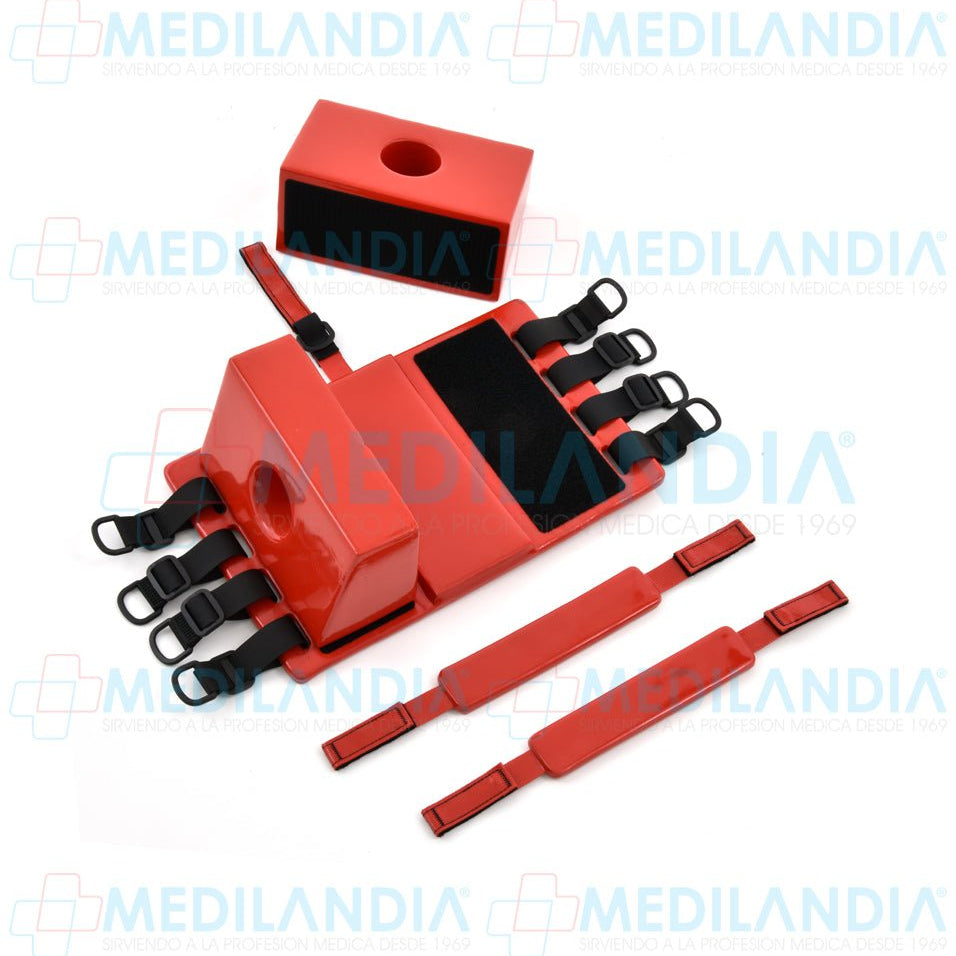 Inmovilizador de craneo adulto termosellado - Inmovilizador craneo - MEDSTAR - MEDILANDIA | Tienda de productos y equipos médicos de calidad en México | Soluciones profesionales para clínicas, hospitales y consultorios.