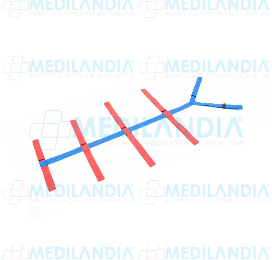Inmovilizador tipo araña para camilla de rescate - Inmovilizador tipo araña - MEDILANDIA - MEDILANDIA | Tienda de productos médicos