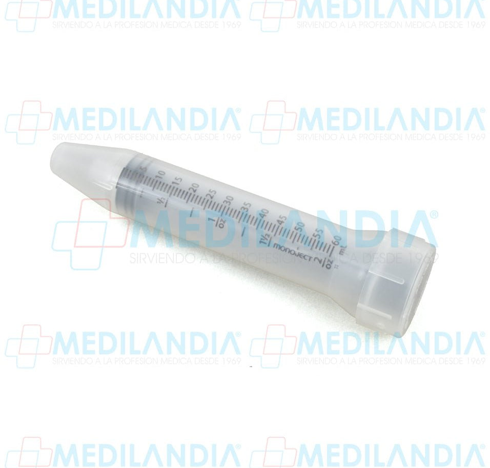 Jeringa Toomey de 60 ml desechable - Jeringa - MONOJECT - MEDILANDIA | Tienda de productos y equipos médicos de calidad en México | Soluciones profesionales para clínicas, hospitales y consultorios.