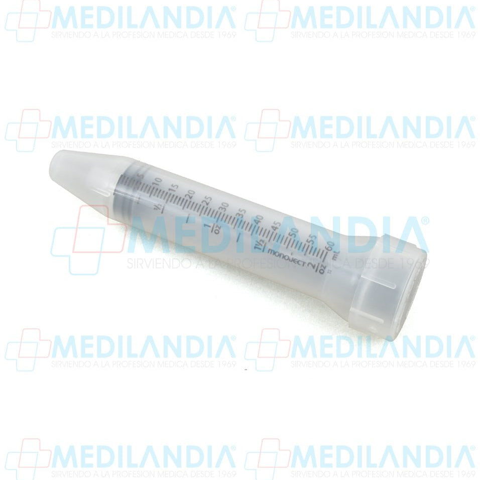 Jeringa Toomey de 60 ml desechable - Jeringa - MONOJECT - MEDILANDIA | Tienda de productos y equipos médicos de calidad en México | Soluciones profesionales para clínicas, hospitales y consultorios.