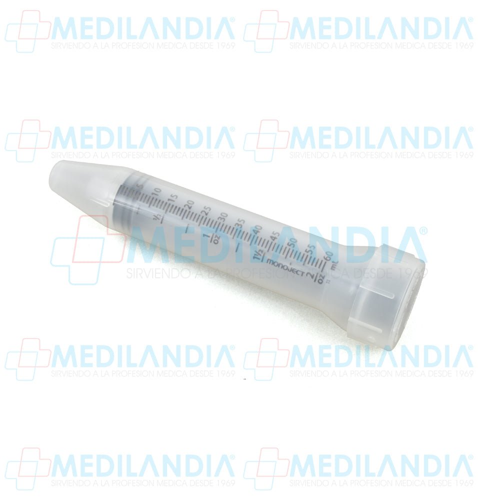 Jeringa Toomey de 60 ml desechable - Jeringa - MONOJECT - MEDILANDIA | Tienda de productos y equipos médicos de calidad en México | Soluciones profesionales para clínicas, hospitales y consultorios.