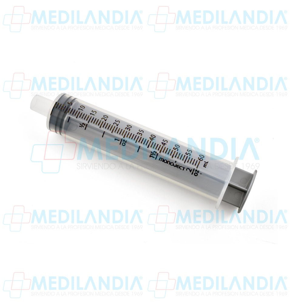 Jeringa Toomey de 60 ml desechable - Jeringa - MONOJECT - MEDILANDIA | Tienda de productos y equipos médicos de calidad en México | Soluciones profesionales para clínicas, hospitales y consultorios.