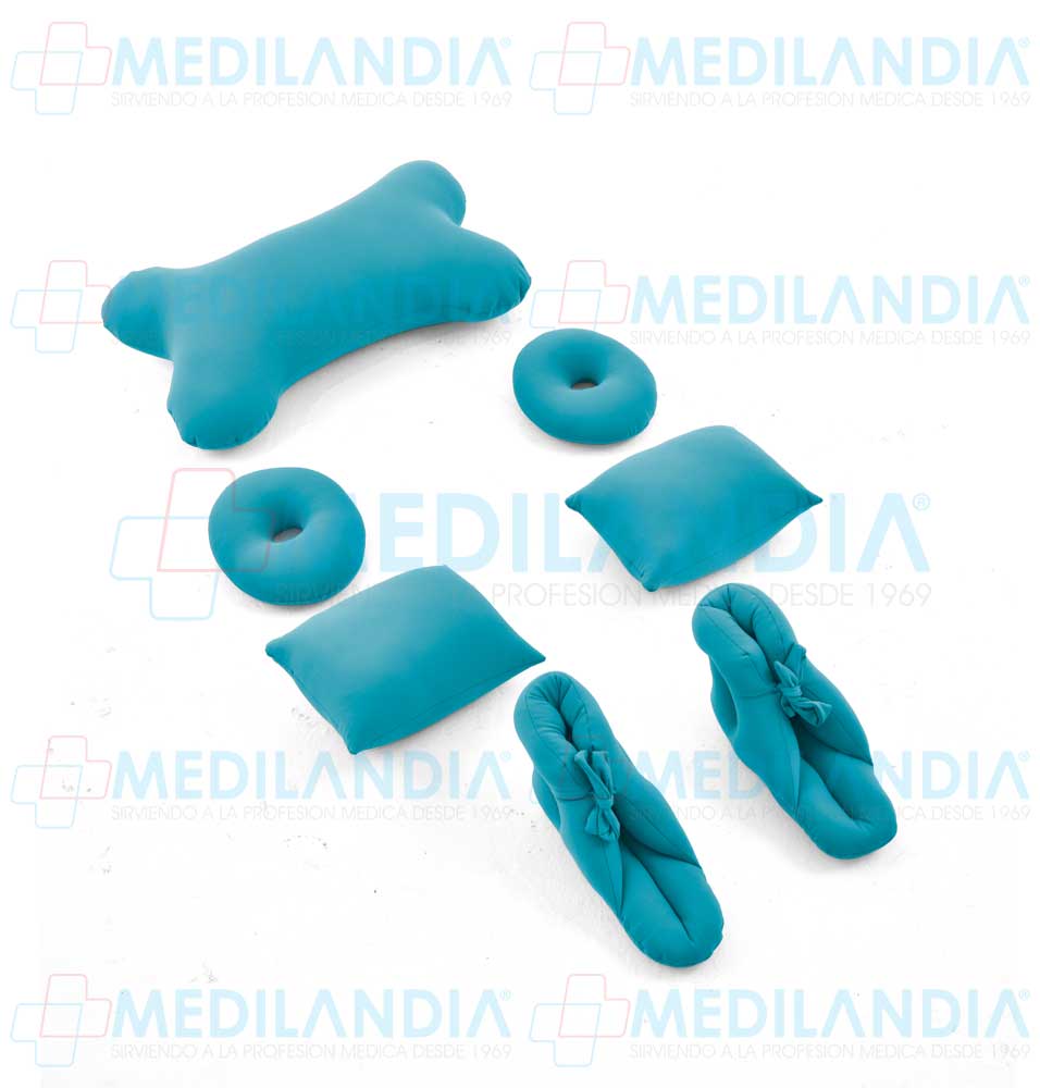 Juego de 7 cojines rellenos de micro esferas - Almohada - MEDILANDIA - MEDILANDIA | Tienda de productos y equipos médicos de calidad en México | Soluciones profesionales para clínicas, hospitales y consultorios.