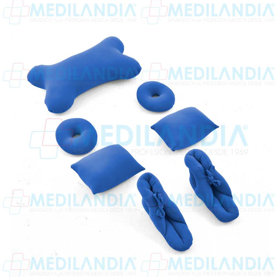 Juego de 7 cojines rellenos de micro esferas - Almohada - MEDILANDIA - MEDILANDIA | Tienda de productos y equipos médicos de calidad en México | Soluciones profesionales para clínicas, hospitales y consultorios.