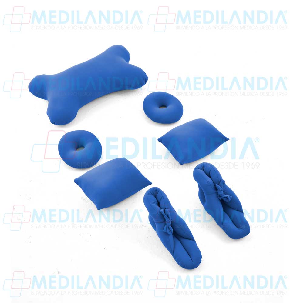 Juego de 7 cojines rellenos de micro esferas - Almohada - MEDILANDIA - MEDILANDIA | Tienda de productos y equipos médicos de calidad en México | Soluciones profesionales para clínicas, hospitales y consultorios.