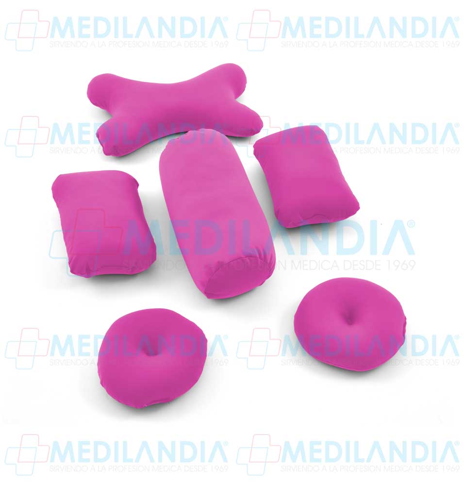 Juego de cojines rellenos de micro esferas - Almohada - MEDILANDIA - MEDILANDIA | Tienda de productos y equipos médicos de calidad en México | Soluciones profesionales para clínicas, hospitales y consultorios.