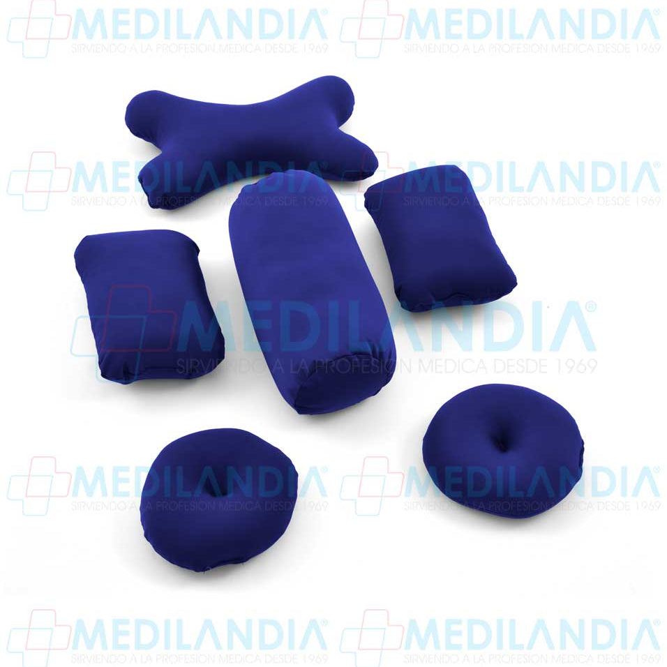 Juego de cojines rellenos de micro esferas - Almohada - MEDILANDIA - MEDILANDIA | Tienda de productos y equipos médicos de calidad en México | Soluciones profesionales para clínicas, hospitales y consultorios.