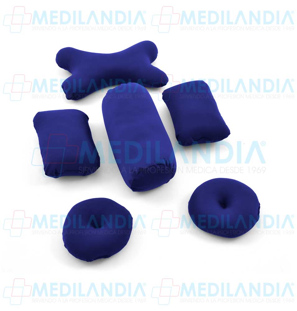 Juego de cojines rellenos de micro esferas - Almohada - MEDILANDIA - MEDILANDIA | Tienda de productos y equipos médicos de calidad en México | Soluciones profesionales para clínicas, hospitales y consultorios.