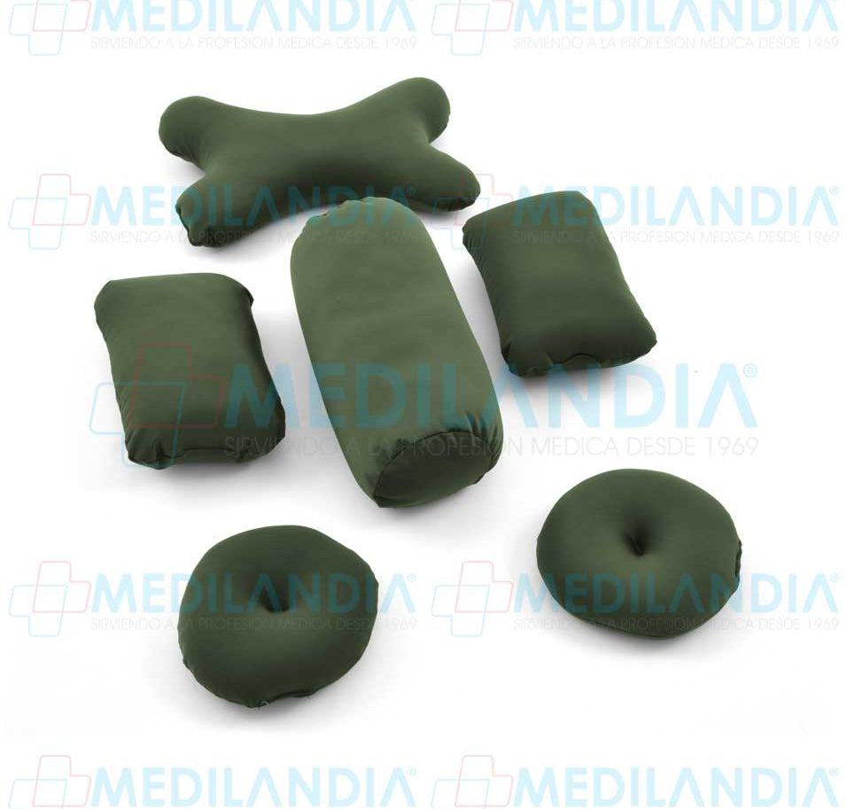Juego de cojines rellenos de micro esferas - Almohada - MEDILANDIA - MEDILANDIA | Tienda de productos y equipos médicos de calidad en México | Soluciones profesionales para clínicas, hospitales y consultorios.