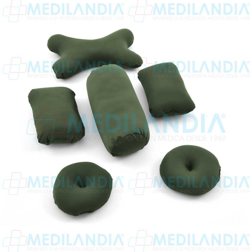 Juego de cojines rellenos de micro esferas - Almohada - MEDILANDIA - MEDILANDIA | Tienda de productos y equipos médicos de calidad en México | Soluciones profesionales para clínicas, hospitales y consultorios.