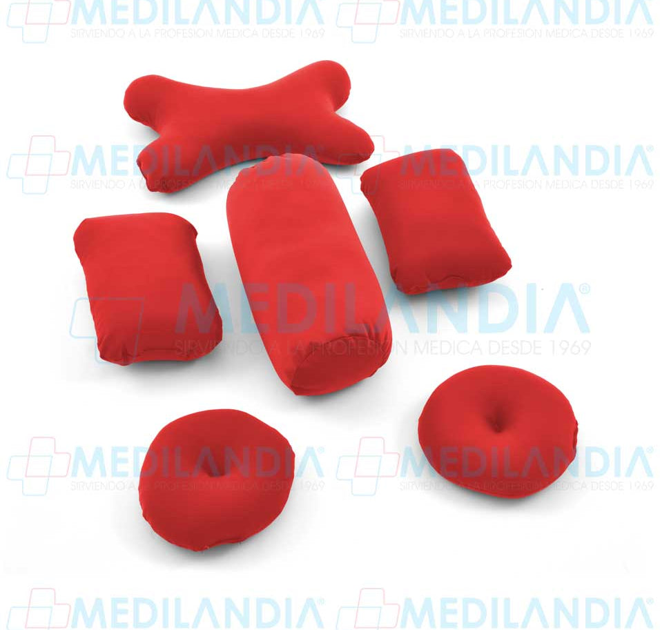 Juego de cojines rellenos de micro esferas - Almohada - MEDILANDIA - MEDILANDIA | Tienda de productos y equipos médicos de calidad en México | Soluciones profesionales para clínicas, hospitales y consultorios.