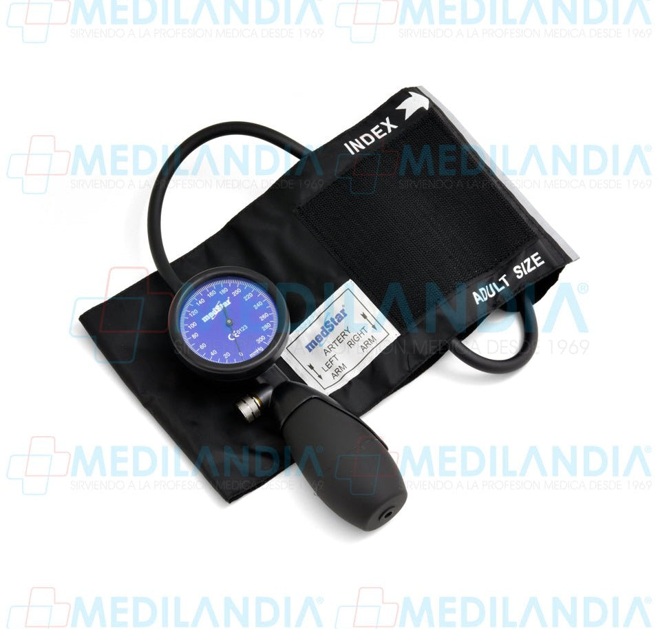 Kit de baumanómetro (esfirgmomanometro) aneroide integral de palma con estetoscopio de una campana de lujo - Kit de diagnóstico - MEDSTAR - MEDILANDIA | Tienda de productos y equipos médicos de calidad en México | Soluciones profesionales para clínicas, hospitales y consultorios.