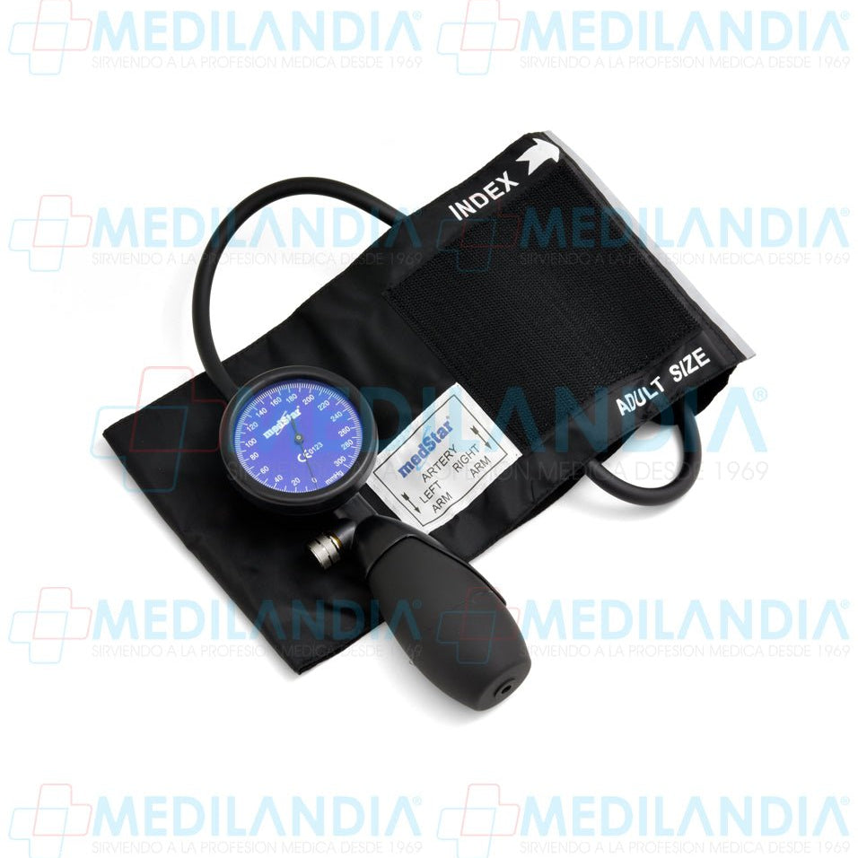 Kit de baumanómetro (esfirgmomanometro) aneroide integral de palma con estetoscopio de una campana de lujo - Kit de diagnóstico - MEDSTAR - MEDILANDIA | Tienda de productos y equipos médicos de calidad en México | Soluciones profesionales para clínicas, hospitales y consultorios.