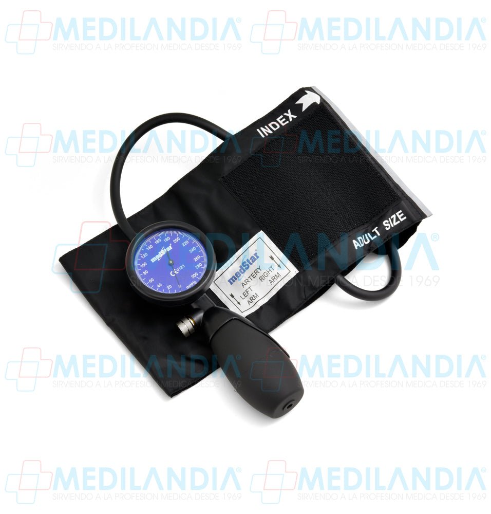 Kit de baumanómetro (esfirgmomanometro) aneroide integral de palma con estetoscopio de una campana de lujo - Kit de diagnóstico - MEDSTAR - MEDILANDIA | Tienda de productos y equipos médicos de calidad en México | Soluciones profesionales para clínicas, hospitales y consultorios.