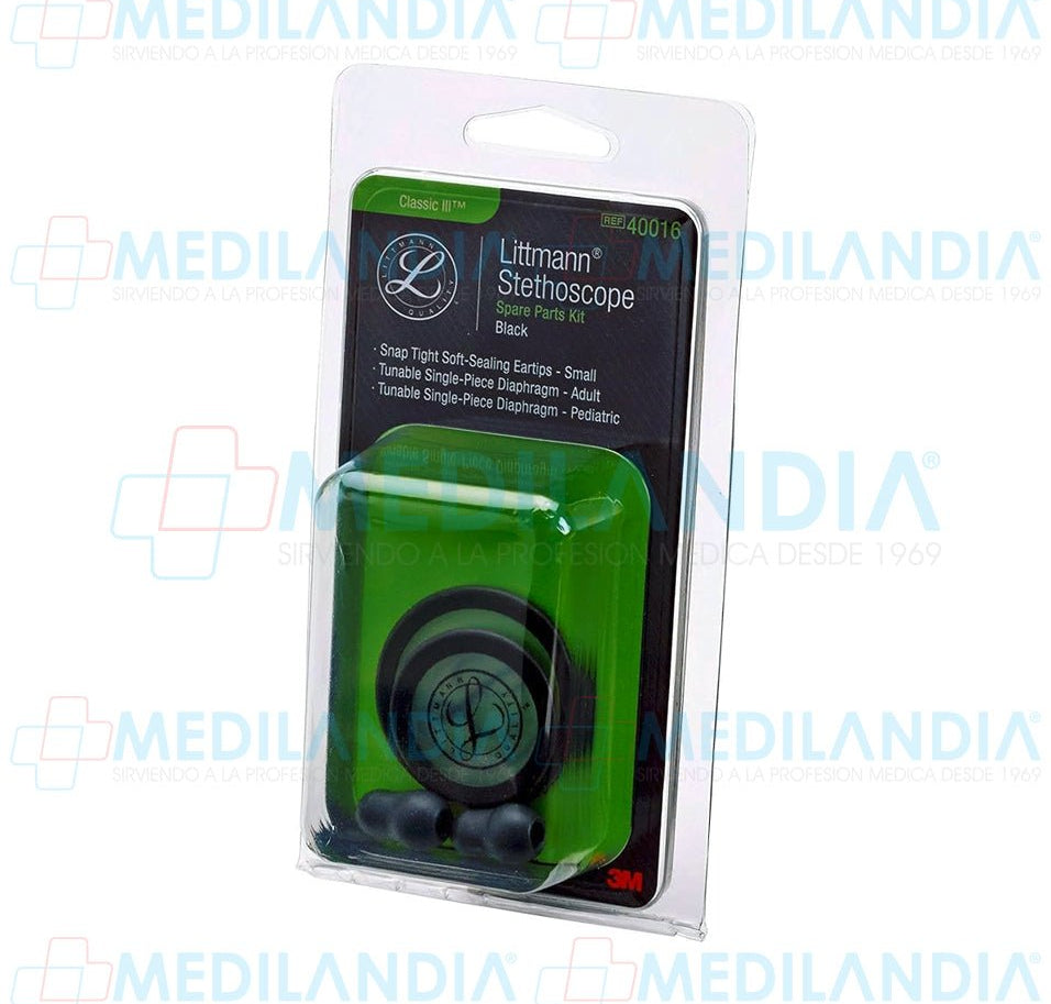 Kit de de repuesto para Littmann Classic III y Cardiology IV 40016 - Accesorios estetoscopio - LITTMANN - MEDILANDIA | Tienda de productos médicos