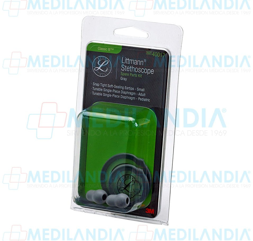 Kit de de repuesto para Littmann Classic III y Cardiology IV 40017 - Accesorios estetoscopio - LITTMANN - MEDILANDIA | Tienda de productos médicos