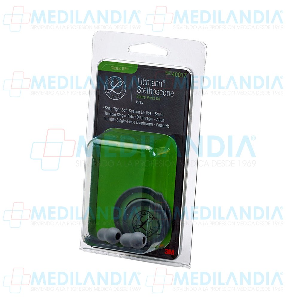 Kit de de repuesto para Littmann Classic III y Cardiology IV 40017 - Accesorios estetoscopio - LITTMANN - MEDILANDIA | Tienda de productos médicos